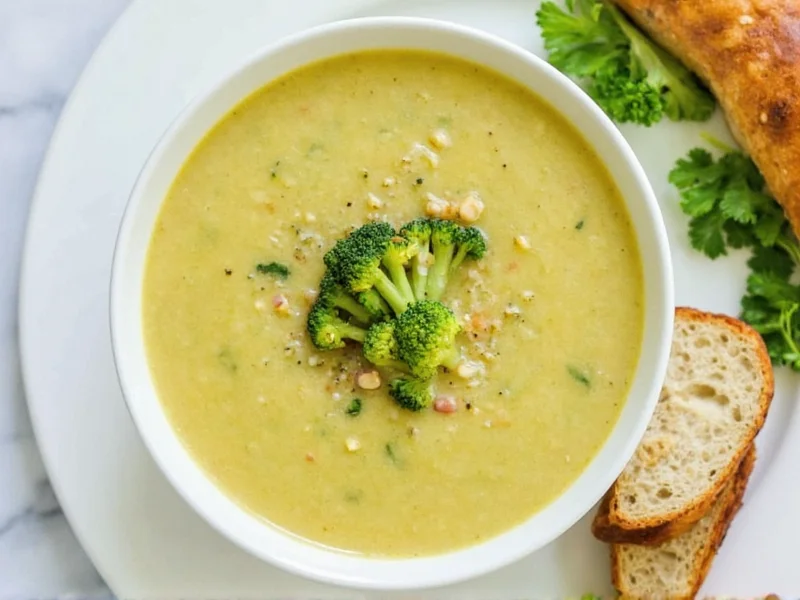 Easy Broccoli Soup Recipe in 30 Minutes