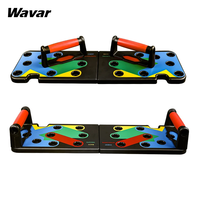 

men women fitness exercise body training stands multifunctional folding push up rack board, Customized color