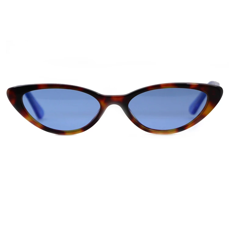 

Trendy Small Acetate Frame Polarized Women Cat Eye Sunglasses, 4 colors