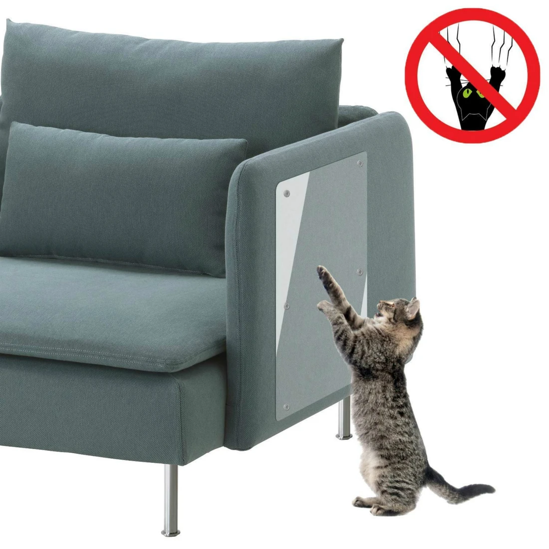 Защита дивана от кота