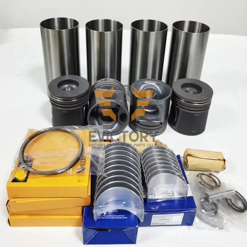 

For Caterpillar CAT 3054C rebuild overhaul kit bearing gasket piston ring liner