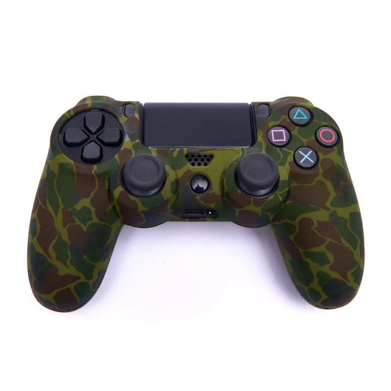 

Best Quality Ultra Thin Professional Game Controller Gamepad Camouflage Printing Silicone Handle Sleeve Suitable For Ps4, Customized