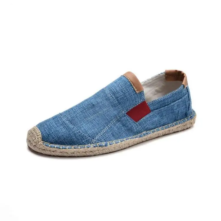 

Trade Assurance slip-on casual shoes for men handmade woven loafers shoes breathable espadrilles leisure shoes, Bright color,colorful,make your color leisure shoes