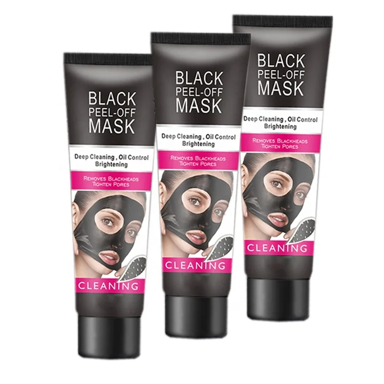 

Private Label Charcoal Black Peel Off Detox Face Mask