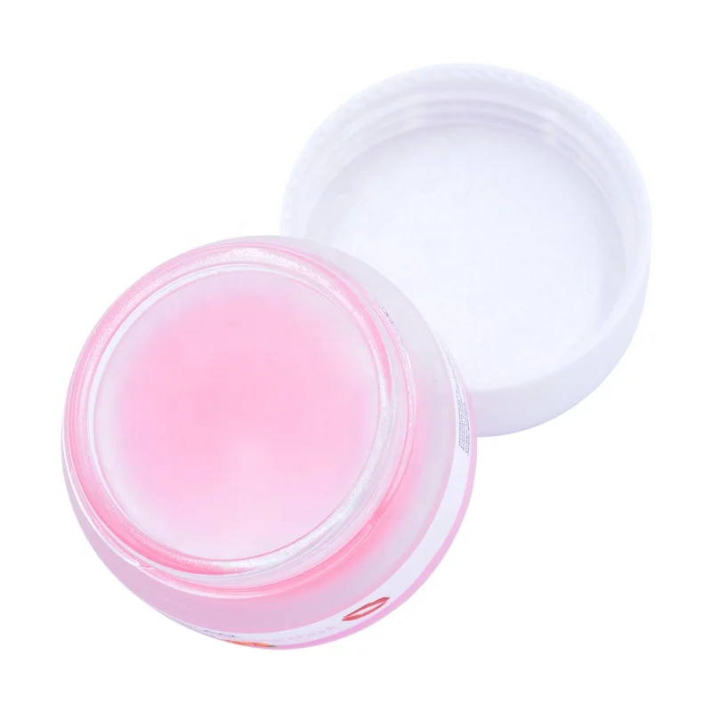 

Wholesale Private Label Organic Pink lip sleeping mask Moisture & Collagen Peach lip care