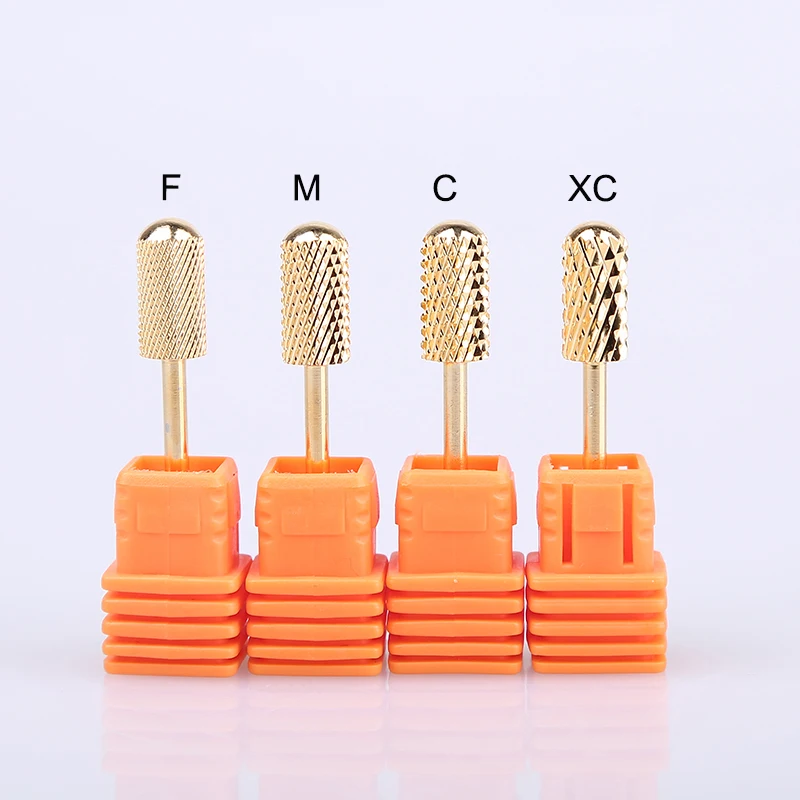 

Europe Round Top Nail Drill Bits&Carbide Nail Drill Bits Manicure for Acrylic Nails, As pictures