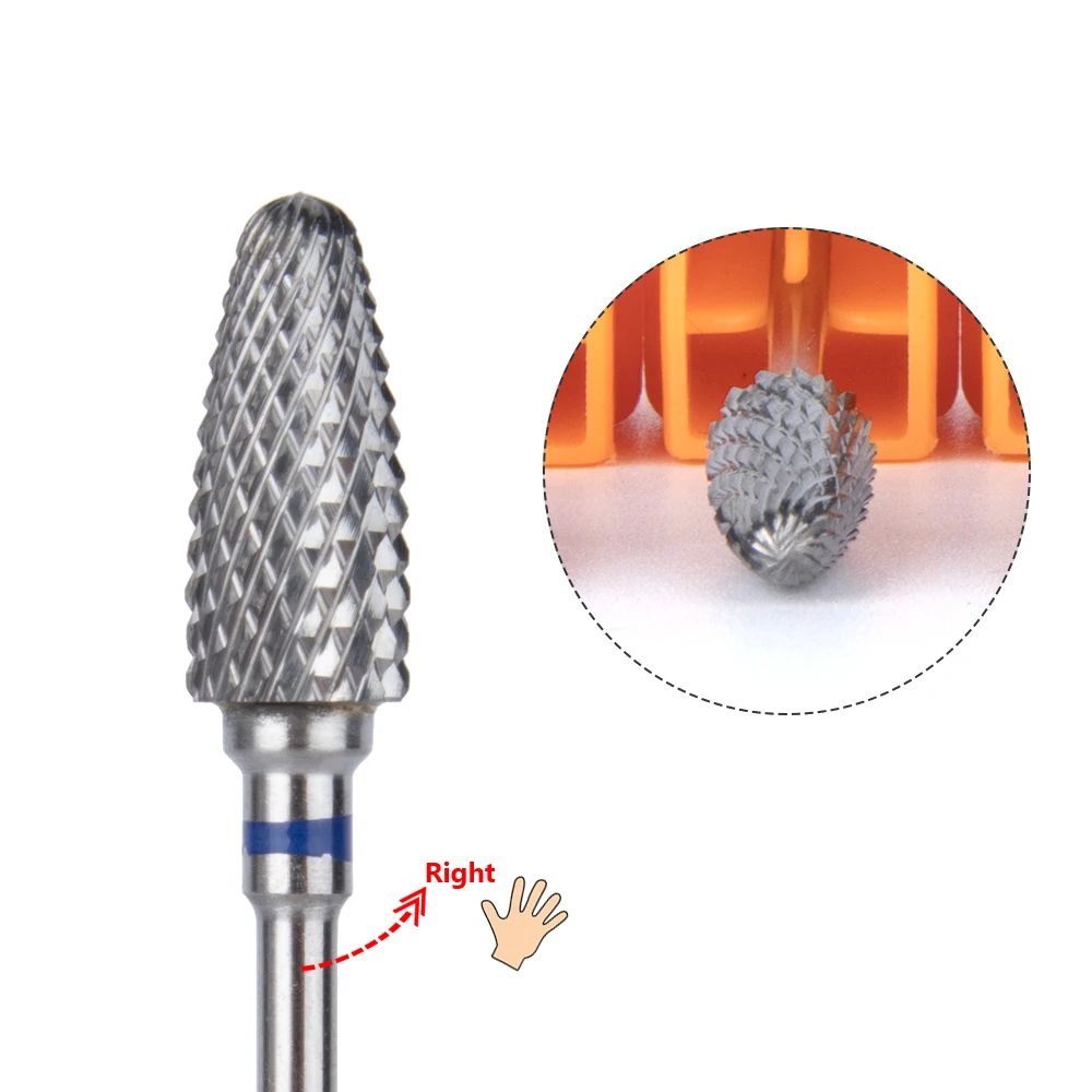 

Manicure Products Salons Accessories Nail Drill Bits Tungsten Carbide, Silver gold blue purple rainbow black