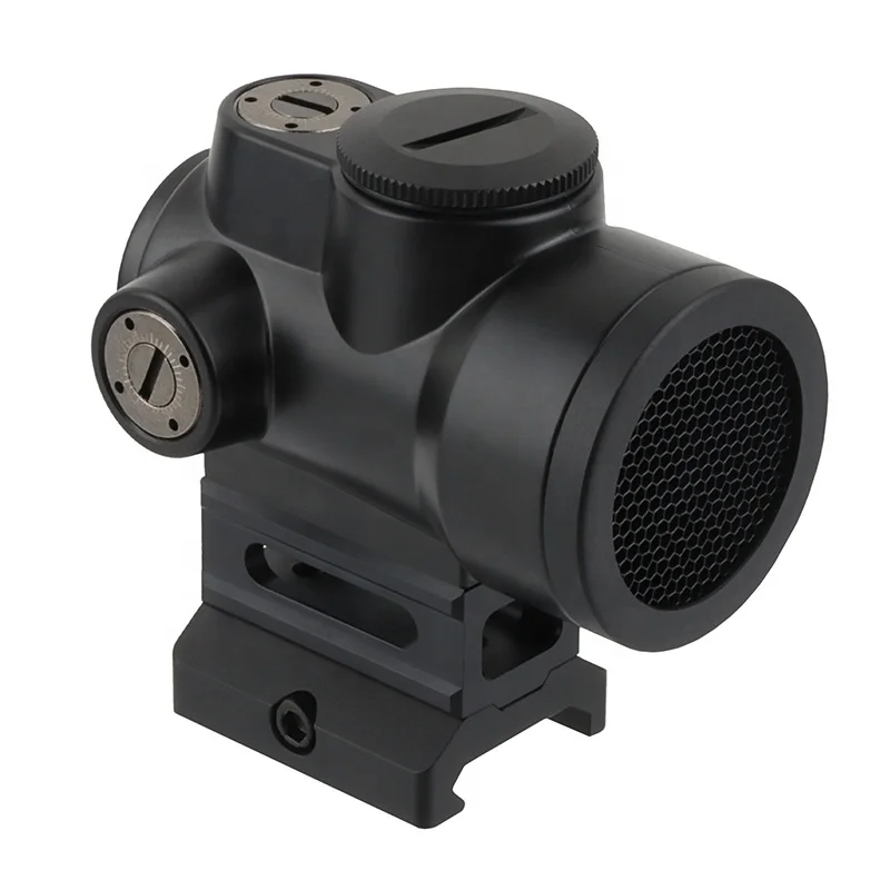 

Tactical mini reflex MRO scope style 1x30 lens sights riflescope hunting optics red dot laser sight with low picatinny mount, Matte black