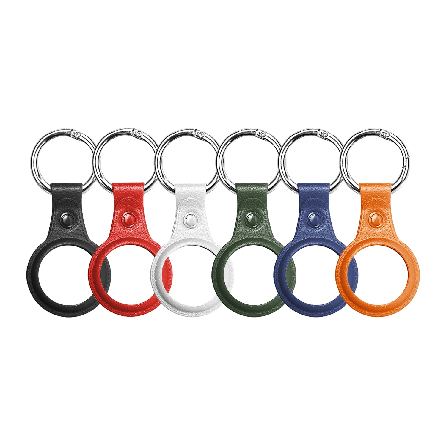 

2021 Low price high quality protective cover keyring cases soft anti-lost pet bag cover case for airtags air tag iPhone, Customized color