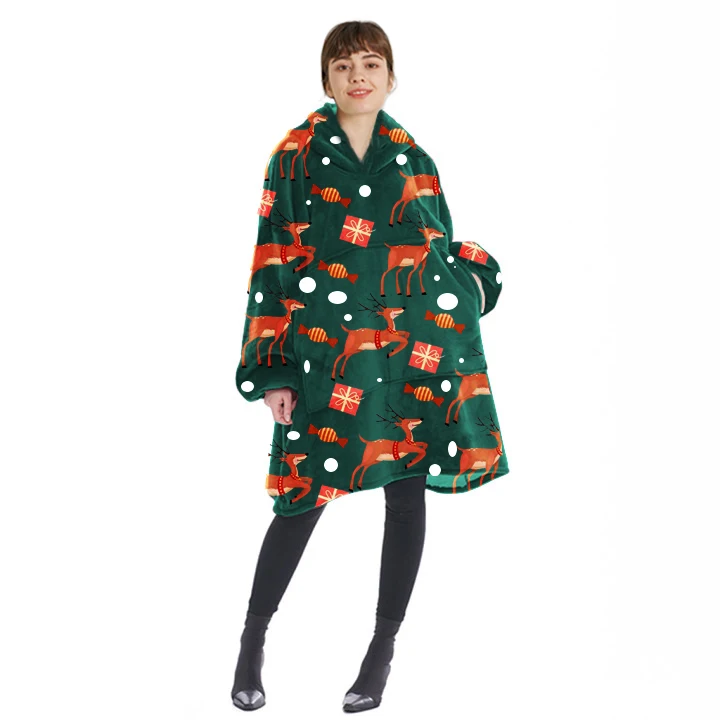 

Winter Gift Oversize Warm hoodie blanket Big Sweatshirt