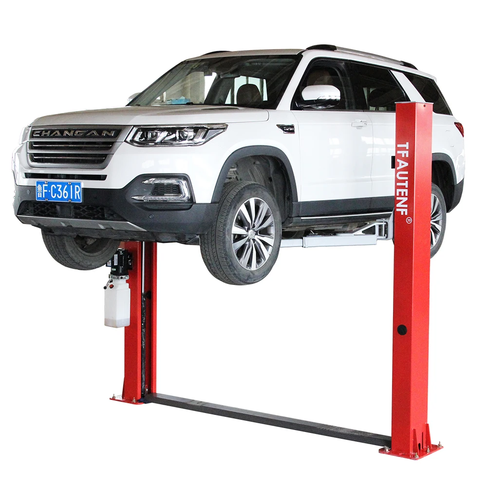 Tfautenf Tfb45 Hydraulic Two Post Car Lift For 4.5 Tons Lifting