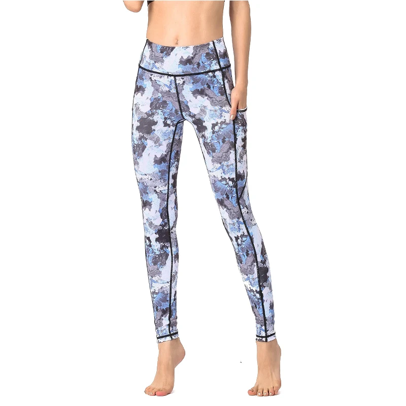 

High Waisted Tummy Control Women Yoga Pants With Pockets