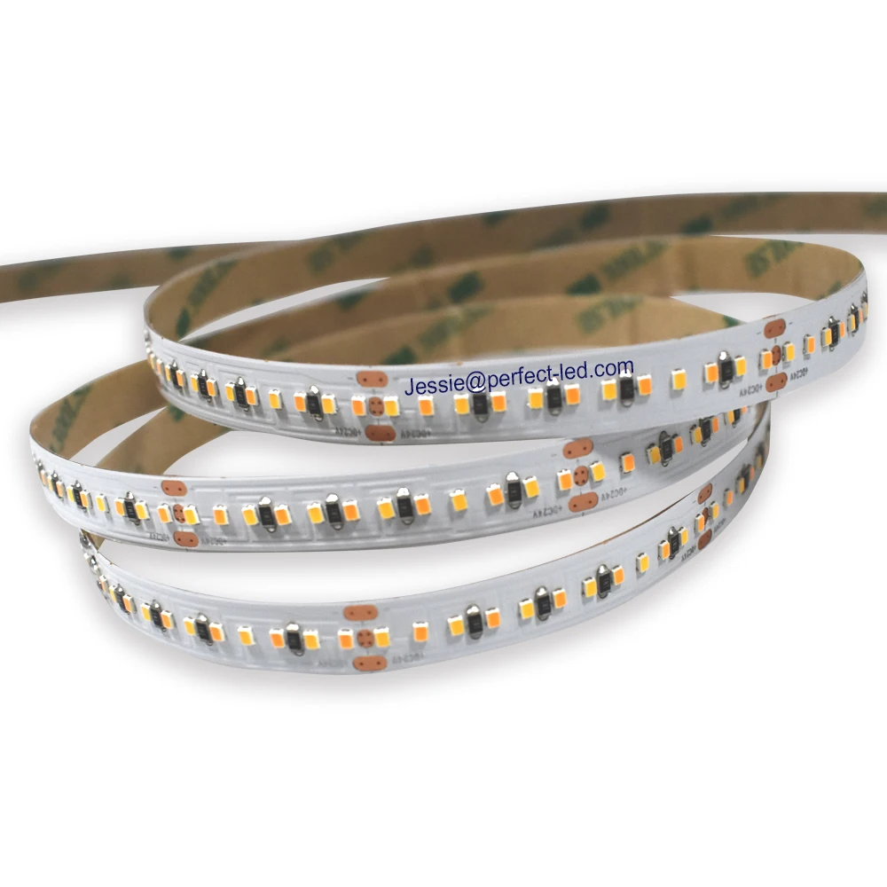 

High CRI adjustable cct 1800k-6500k high power led stripe changeable 2216 240leds strip light