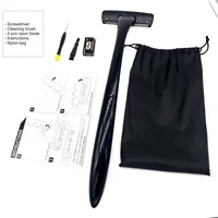 

Flexible Men's back shaving Do It Yourself, back hair shaver with long handle
