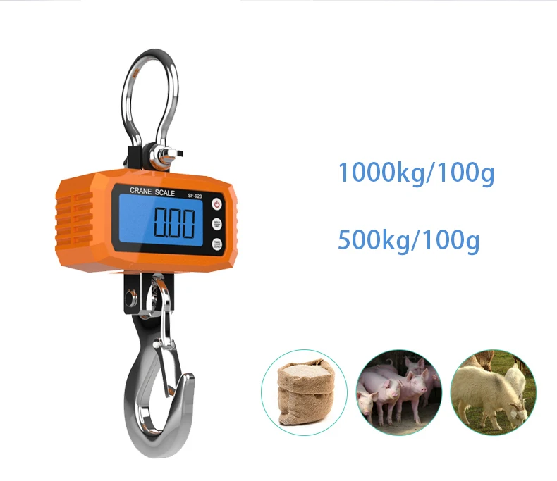 1 Ton Digital Electric Industrial Crane Weighing Scale Buy 1 Ton