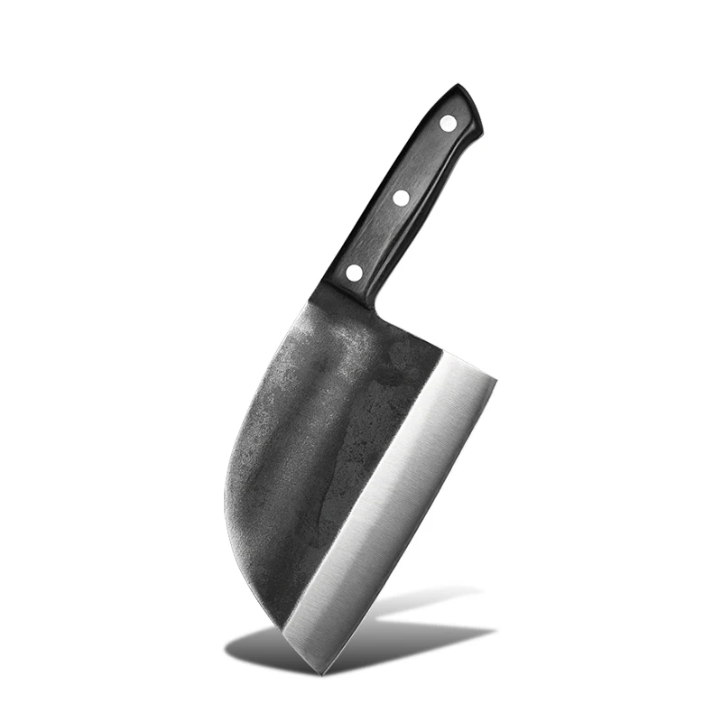 

Cleaver Chopper Knife Carbon Steel Filleting Slicing Knife Full Tang Forged Handmade 7 Inch Chef Kitchen Butcher Knife