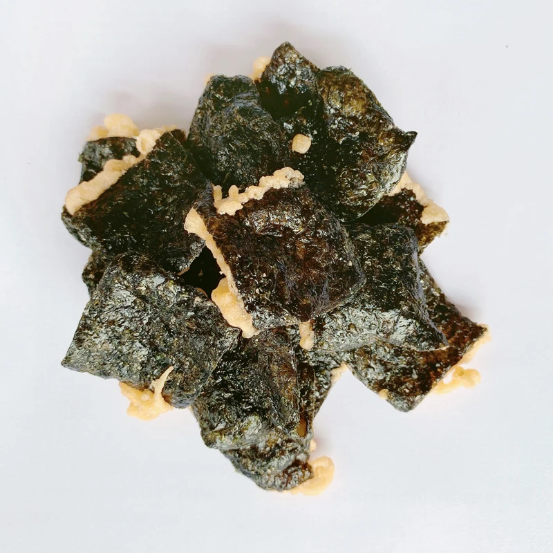 
Low temperature vacuum fried Seaweed as snacks 