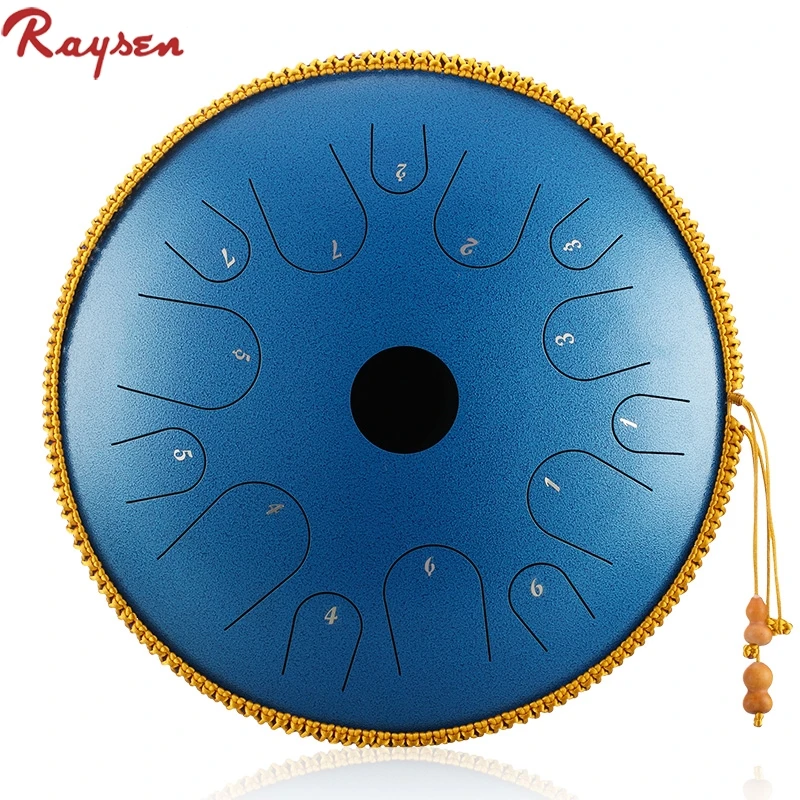 

A class copper  14 notes chakra drum handpan drum music healing instrument hang drum, 5 colors