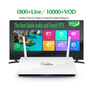 LeadCool Android 8.1 Smart TV Box 12 Month IPTV Account