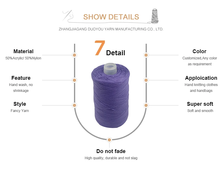 Acrylic Blended Yarn Warp And Weft Weaving Weaving Tape Yarn - Buy Warp ...