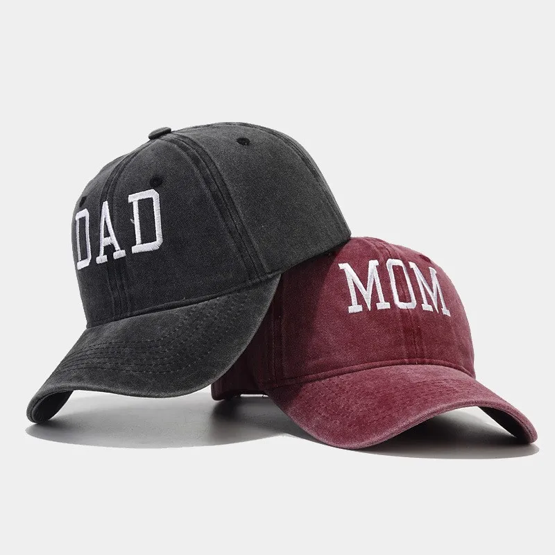 Brand Quality Customize Unstructured Soft Vintage Distressed Cotton Baseball Cap 6 Panel Embroidered Washed Dad Hats