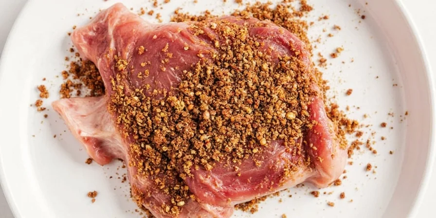 Grilled lamb kebabs with spice blend