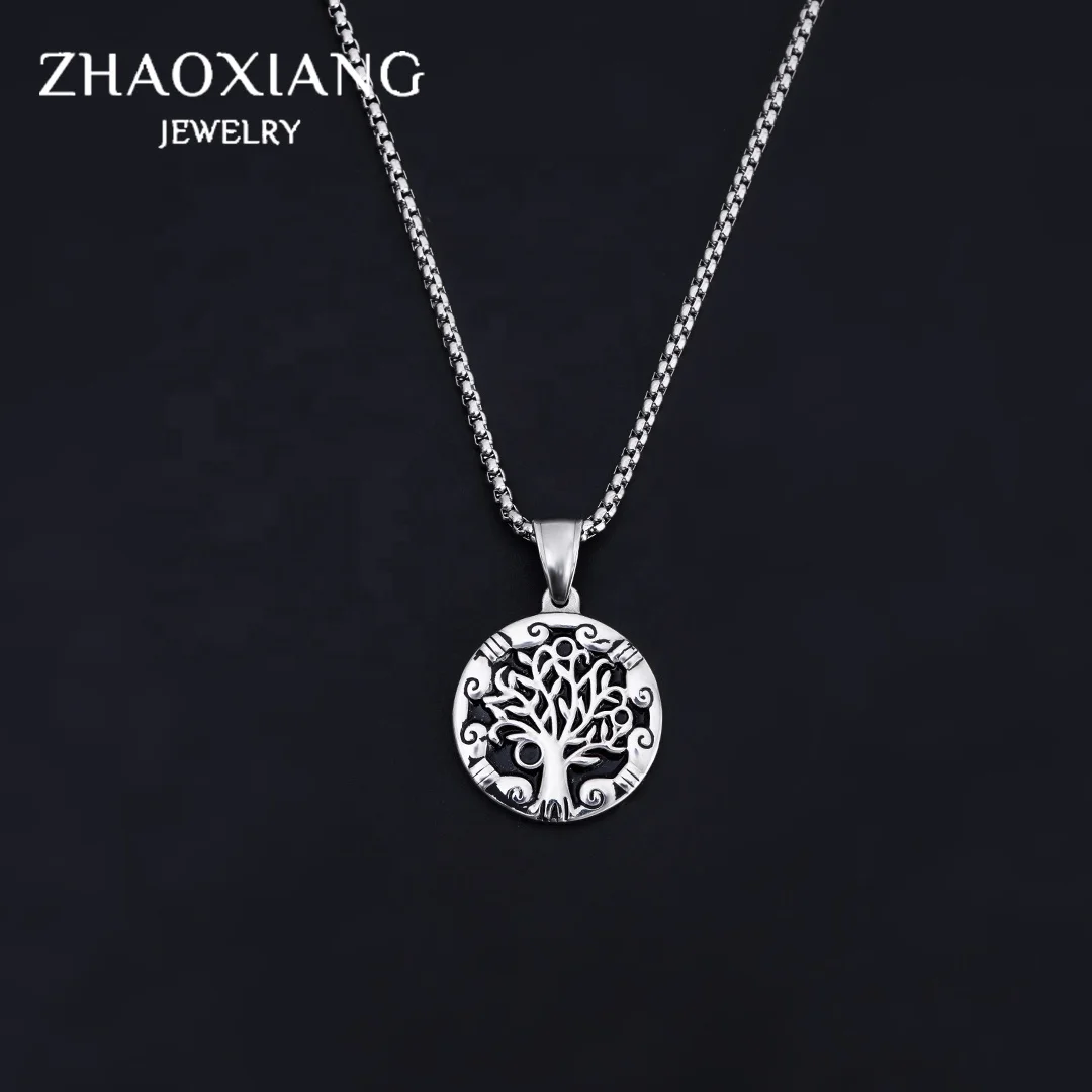 

Tree Of Life Pendant Necklace For Women New Arrival 316L Stainless Steel Fashion Gifts Jewelry