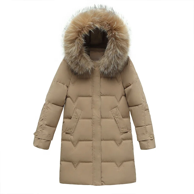 

Ready To Ship Long New Arrival Fashion Women Winter Jacket Cotton Padded Warm Thicken Ladies Long Coats Parka Jackets