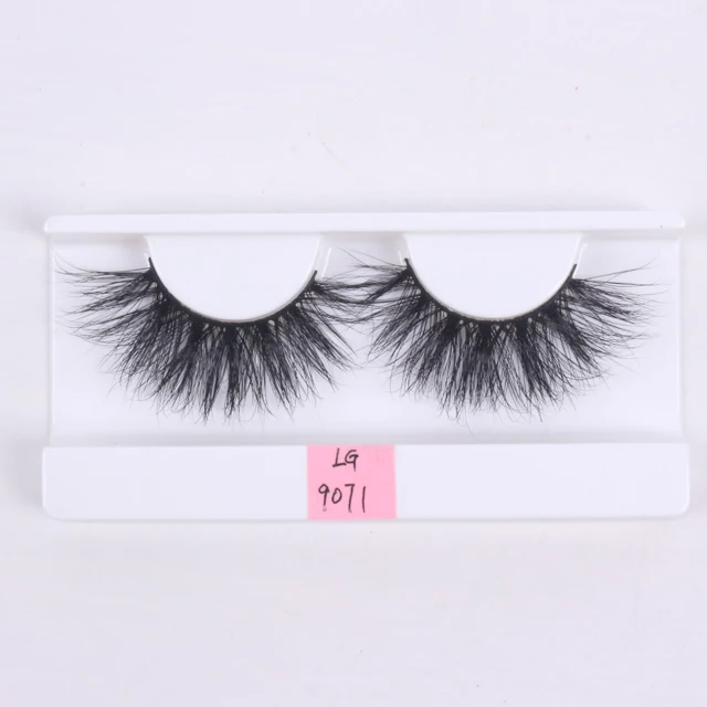 

Good Selling Premium Fluffy Lashes 20 Mm Customize Own Brand Box 3d Mink Eyelash