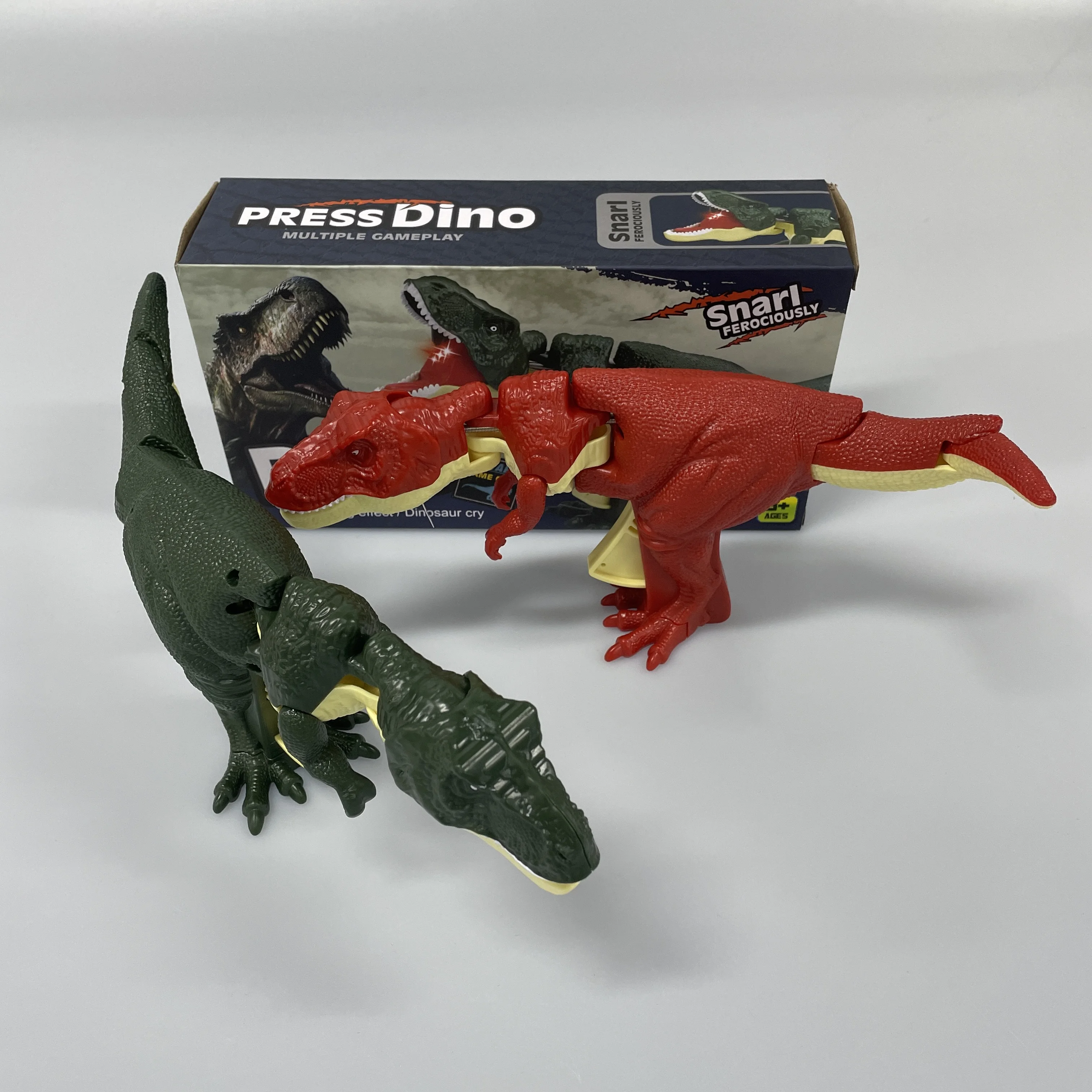 

Puzzle Simulation Sounding Tyrannosaurus Rex Boys and Girls Children's Fun Toys Press Dinosaur Head Swing