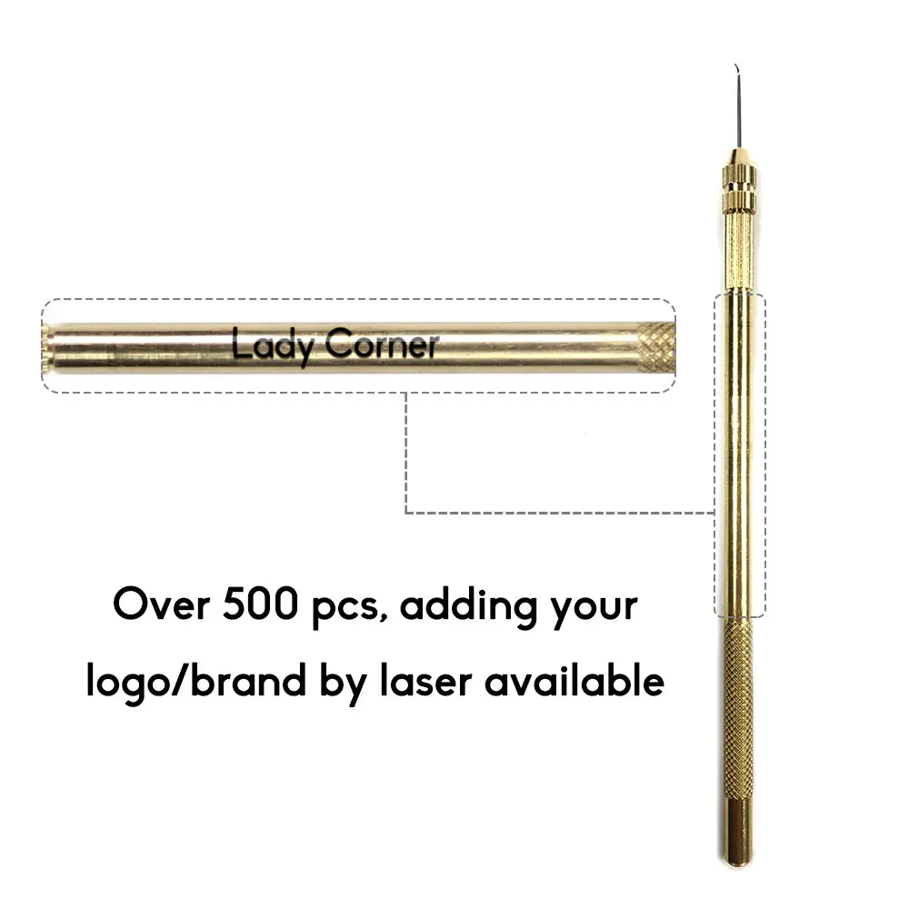 Wig Making Needle,Copper Handle Wig Needles,Ventilating Needles For Lace Wigs Buy Wig Needle