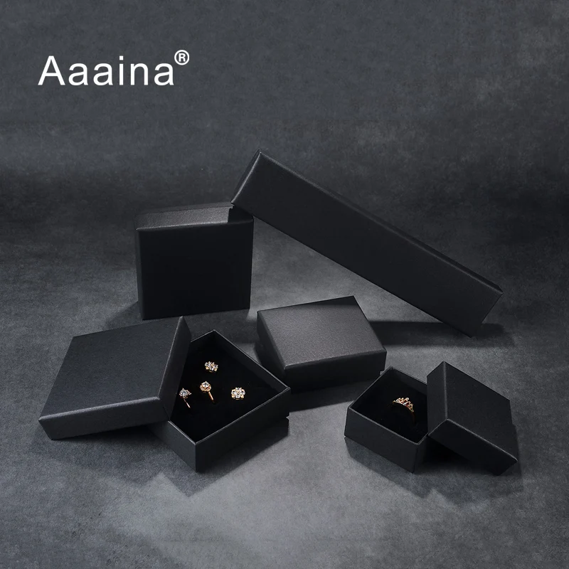 

Custom Logo Printed Cardboard Jewelry Boxes Necklace Gift Box for Kids, Customized