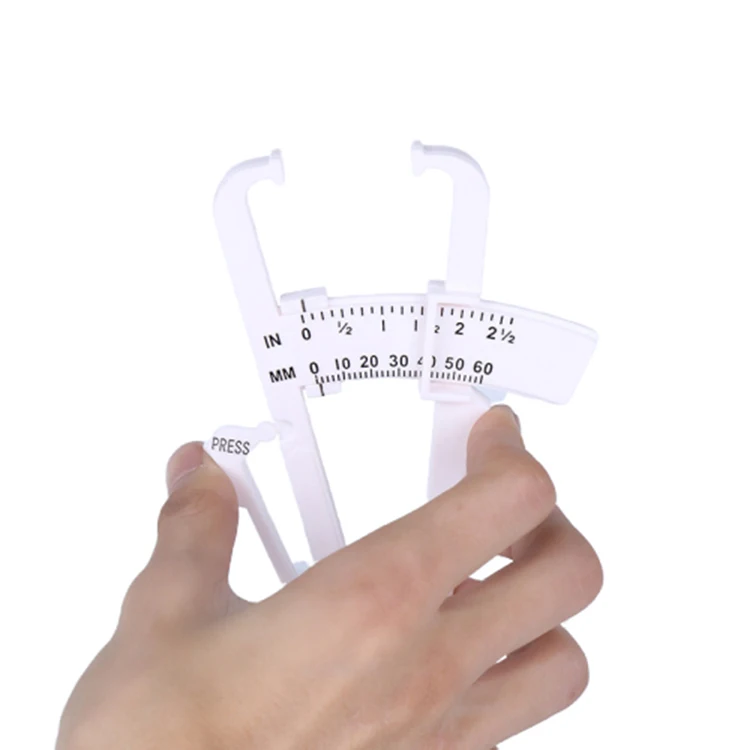 

Fitness BMI Measure Tool Plicometro Slim Keep Health Tester Skinfold Body Fat Monitor Caliper with 60mm