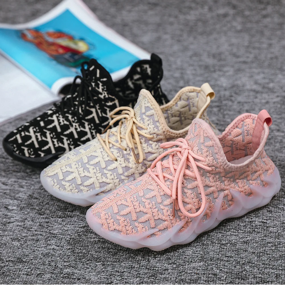

Wholesale Custom Breathable Walking Sock Sneakers Wome, 3 colors