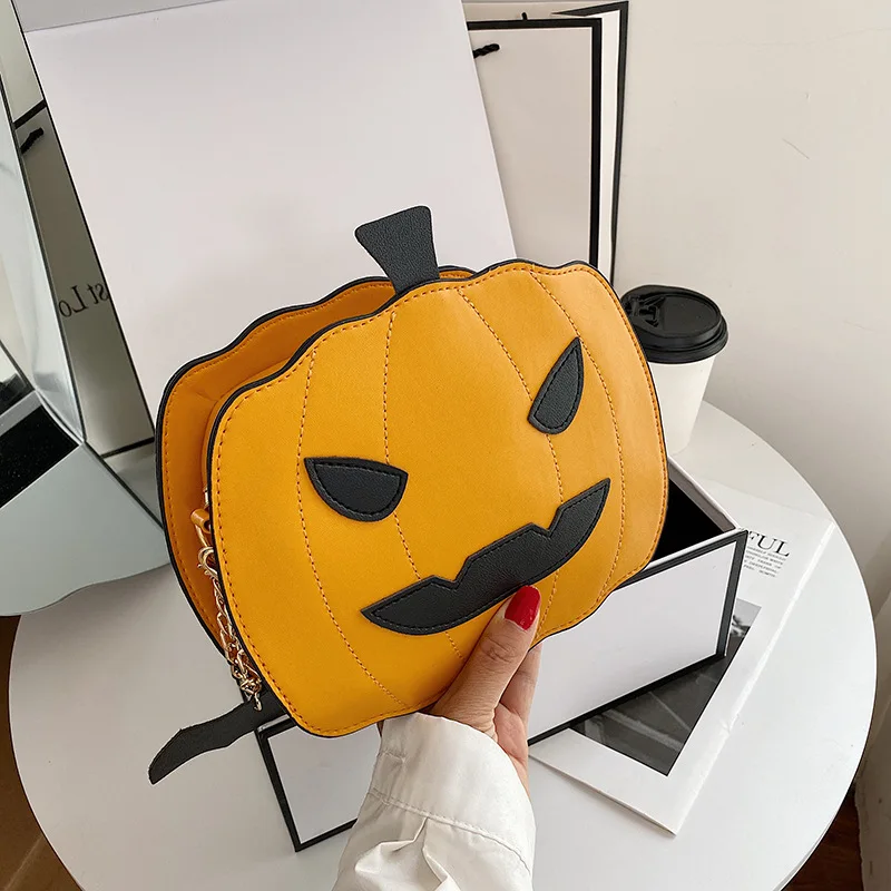 

Fashionable Halloween pumpkin crossbody bag designer handbags women handbag luxury pumpkin handbags for women Purses, As picture or customized make