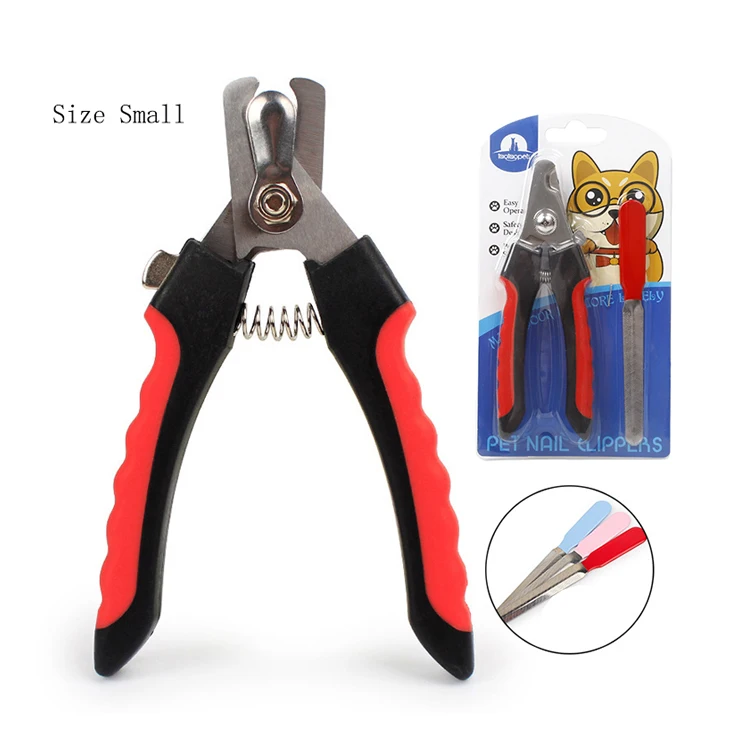 

Amazon Best Seller Size Small Pet Dog Nail Clipppers and Trimmer for Pet, Blue/red/pink