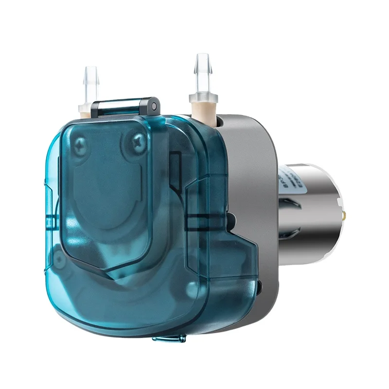 LEIRONG 12 V 24V Coffee Beverage Machine Syrup Transfer Detergent  Liquid Dosing Pump Smell Mini Peristaltic Pump