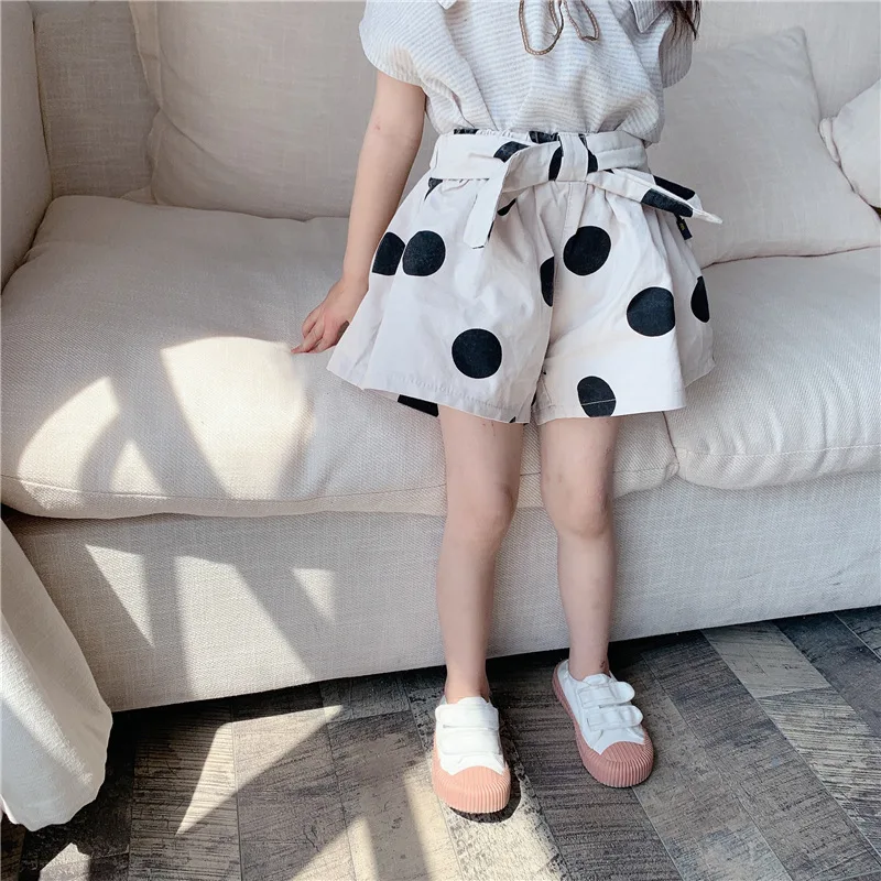 

Baby Girls Dots Shorts Summer Kids Girls Shorts Children's Clothing Wholesale, Solid