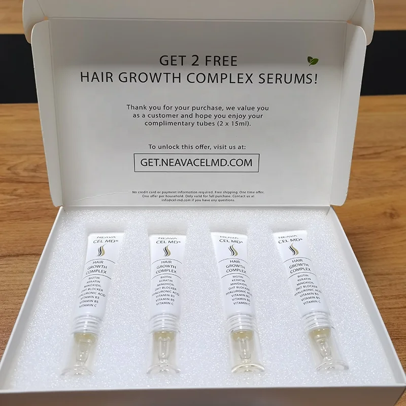 

20days effect 4*15ml hair growth serum set hair regrowth oil complex anti hair loss serum