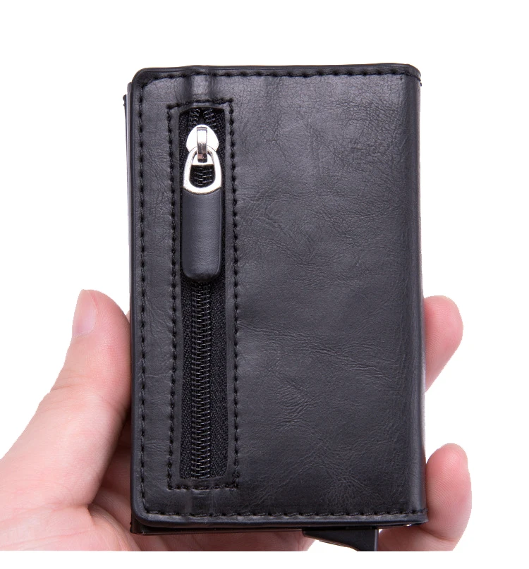 

hot sale slim pop up metal credit card holder auto push up button credit card case for sale, Swatches for option