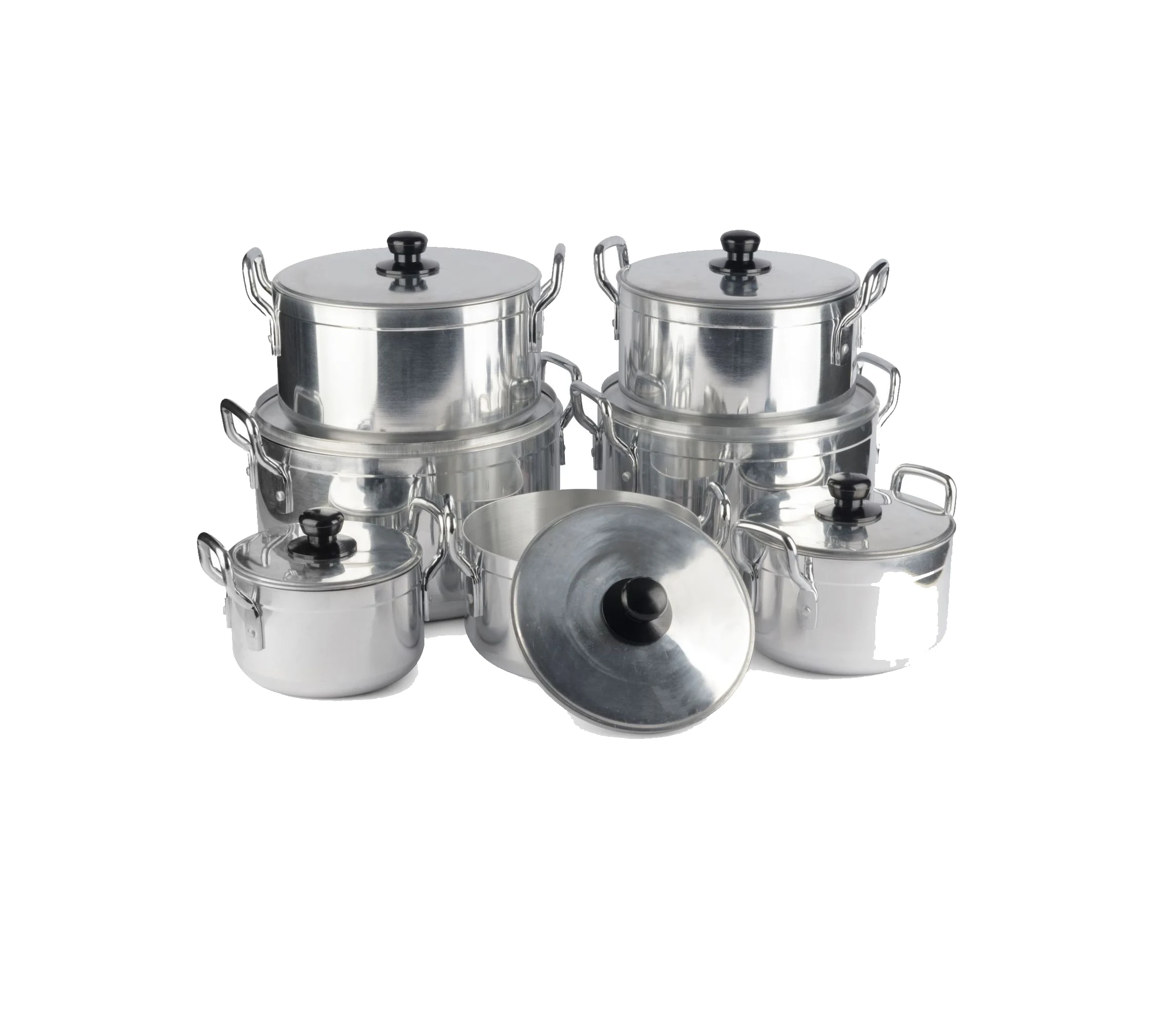 

new kitchen bartan ss304 with custom packaging stainless steel cookware sets, Customized color