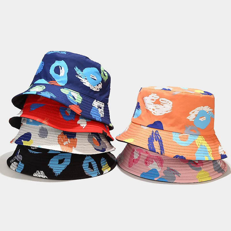 

Free shipping wholesale custom full printing good quality folding reversible bob hats travel italian bandanna bucket hats homme, Many