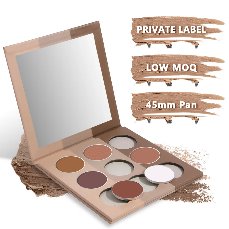 

new popular private Label contour bronze contour palette Waterproof Sunscreen