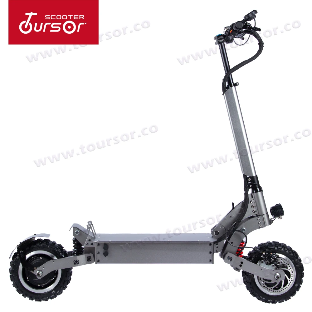 2019 TOURSOR TS_E8 60V5600W 11inch  2 wheel powerful dual motor electric scooter  adult foldable off road folding electric scoot