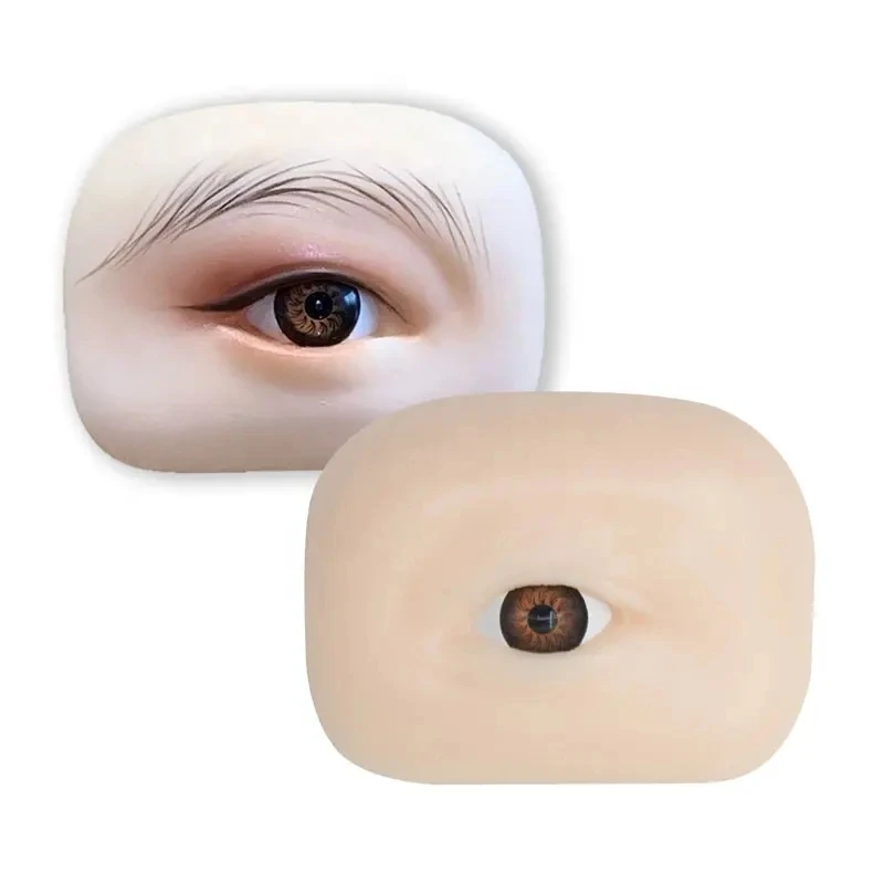 

Wholesale Soft Makeup Practice Board Eyebrow Silicone Microblading Tattoo Practice Skin