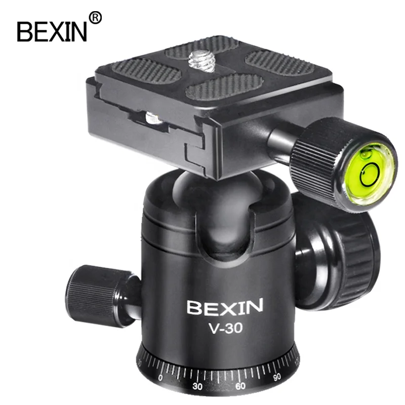 

BEXIN NEW Wholesale used Accessories high quality professional 360 degree panoramic Mounts cameras gimbal for DSLR movie camera, Color