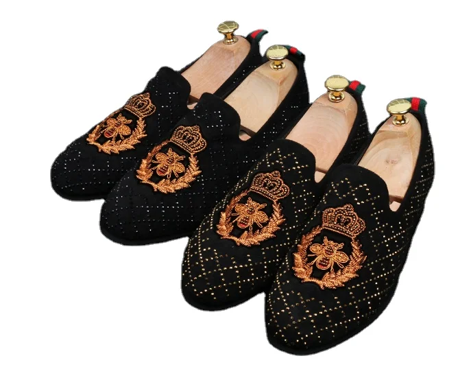 

Fashion design mens flat platform leather loafer casual shoes, As photo