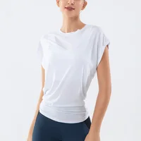 

Wholesale Womens Short sleeve Breathable and Loose Blank Sport T shirts