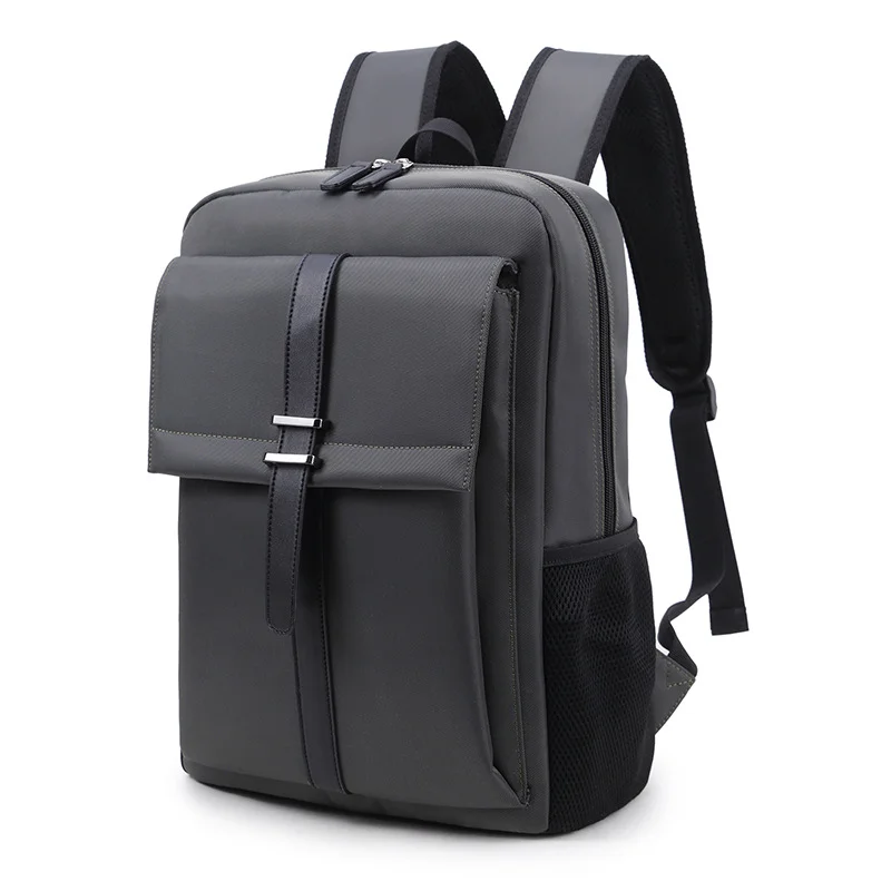 

2022 latest business simplicity solid color laptop backpack waterproof school bags backpack for teenagers, 5 colors available, as your requirements