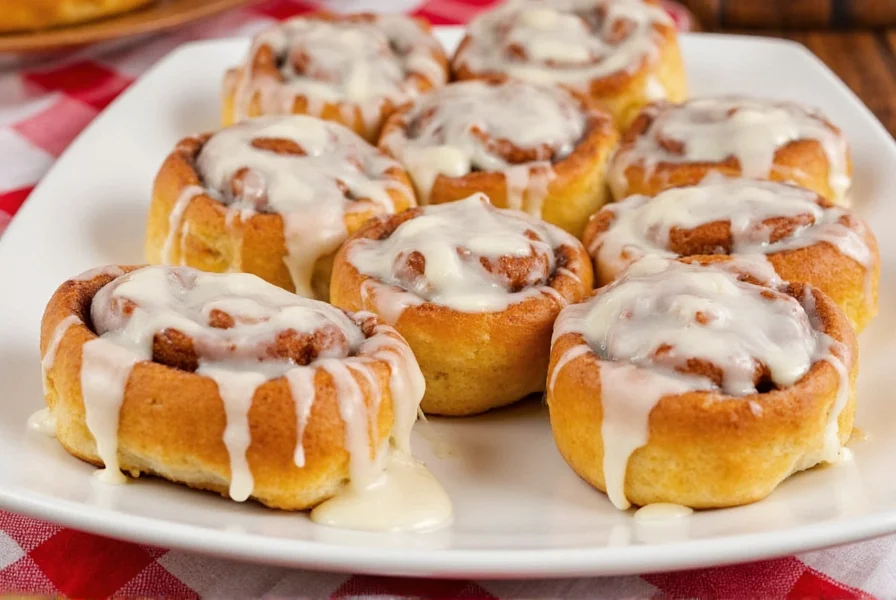 Properly stored costco cinnamon rolls in airtight container with reheating instructions